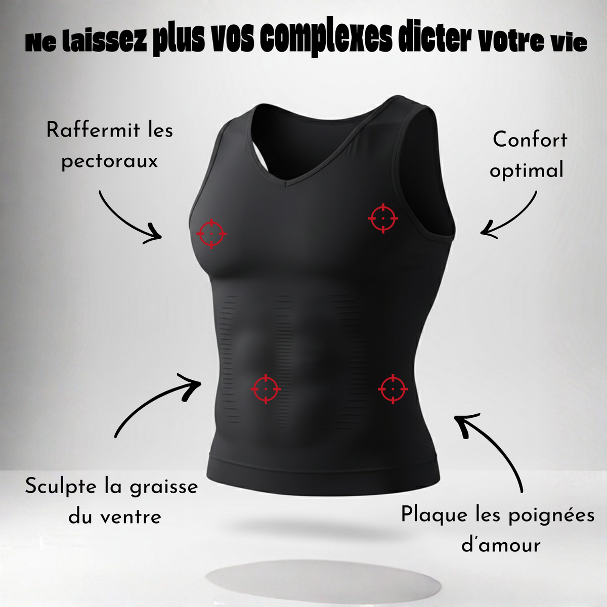 Débardeur de compression Silhouette sculptée