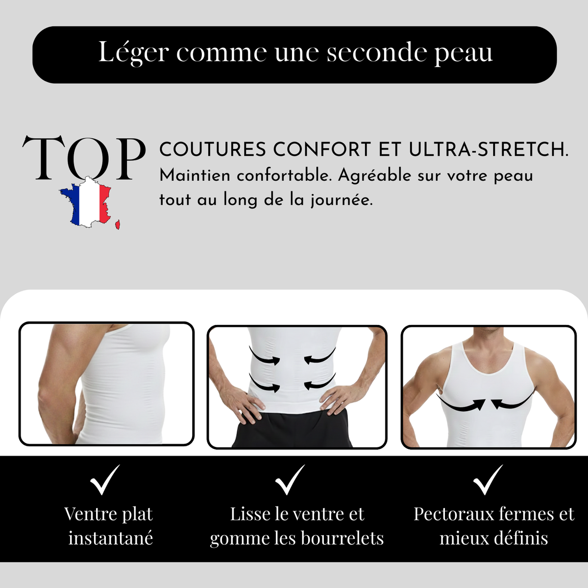 Débardeur de compression Sculpteur de silhouette